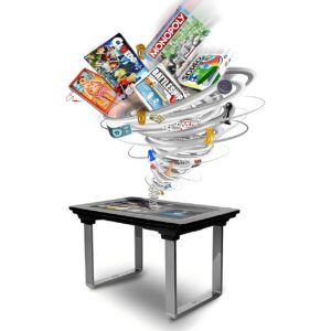 Mesa de jogos com ecrã de 32 polegadas – Jogos Electrónicos